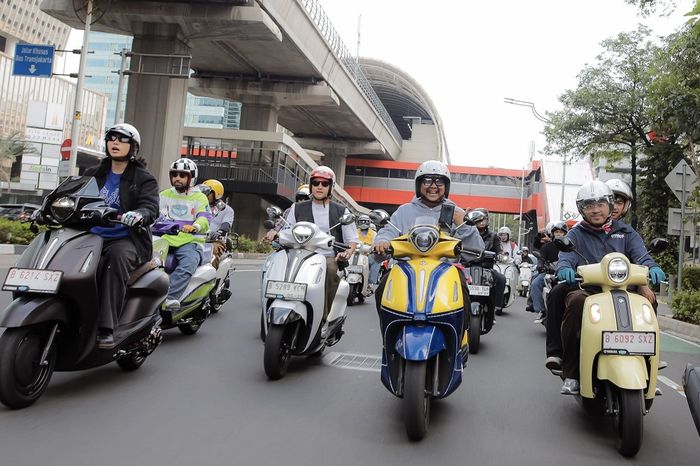City Touring para peserta Pop On Wheels di Jakarta, (20/9/25) lalu