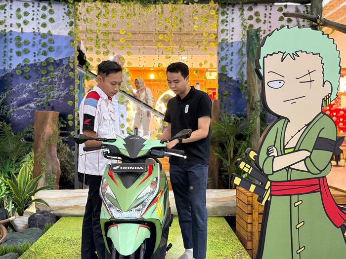 Honda BeAT edisi One Piece x Tahilalats.