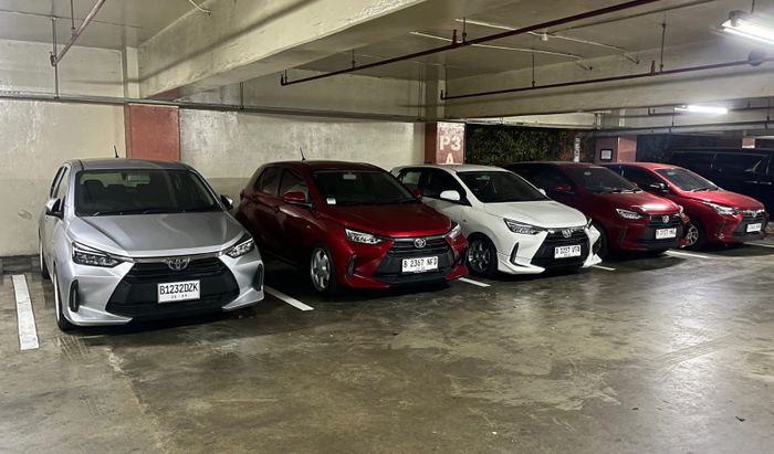 Toyota All New Agya dan Daihatsu All New Ayla milik anggota komunitas ANAID