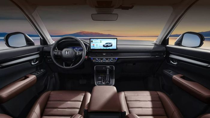 tampilan dasbor Honda CR-V 30th Anniversary Edition