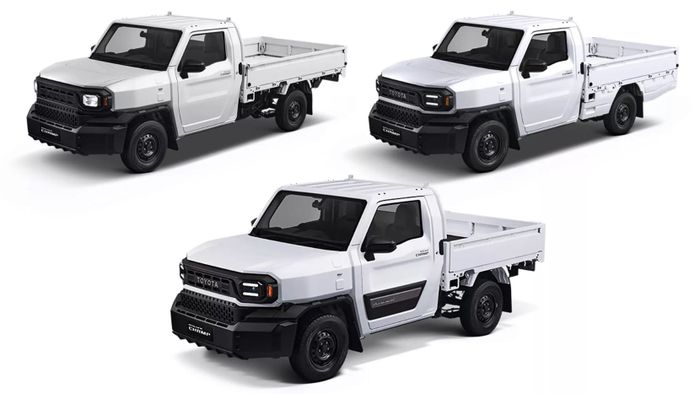 perbandingan Toyota Hilux Champ Super Short Wheelbase dengan versi Short Wheelbase dan Long Wheelbase