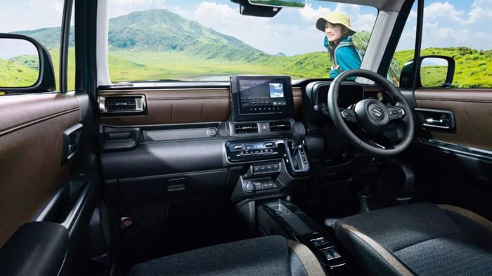 detail dasbor Suzuki XBee