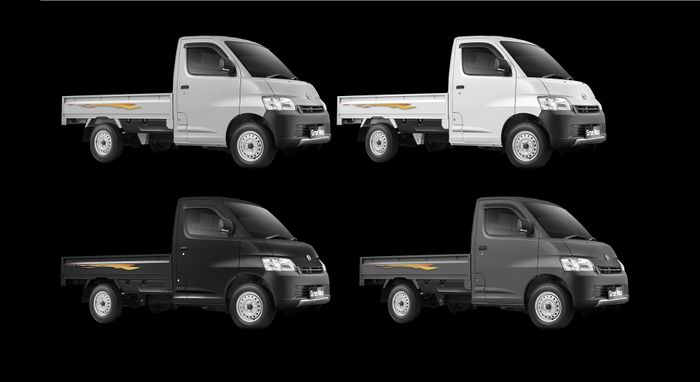 4 pilihan warna Gran Max Pick Up