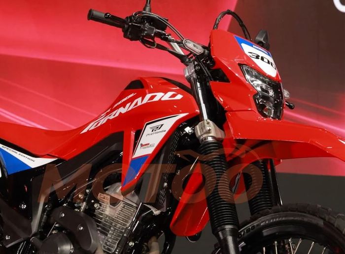 detail shroud Honda Tornado 300 Special Edition