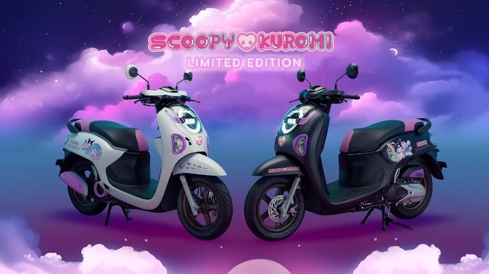 Honda Scoopy Kuromi Edition