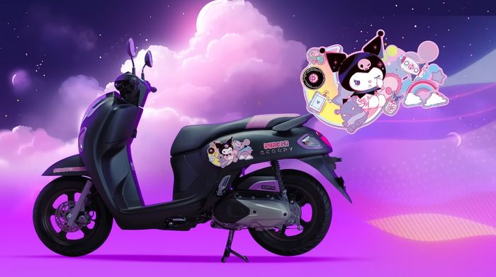 Honda Scoopy Kuromi Edition Black