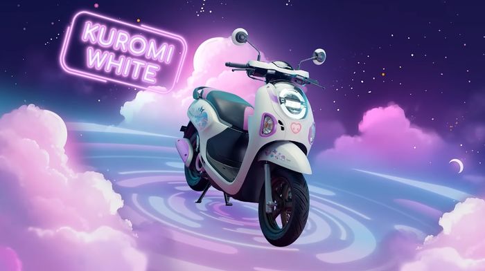 Honda Scoopy Kuromi White