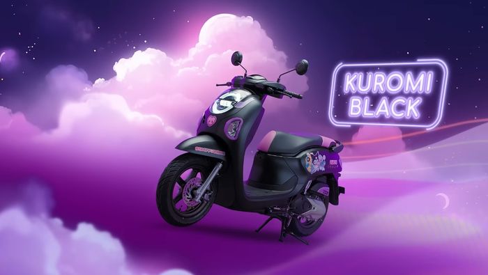 Honda Scoopy Kuromi Black