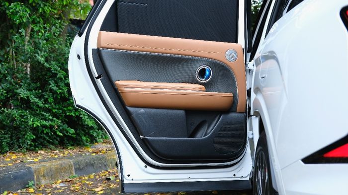 Tampilan speaker di pintu Hyundai Palisade terbaru