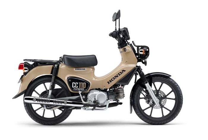 Honda Cross Cub 110 Lite Harvest Beige