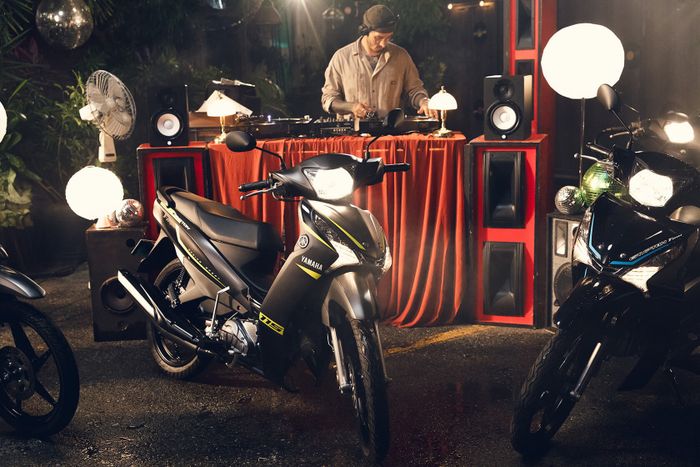 Yamaha Crypton Finn punya siluet bodi lebih modern