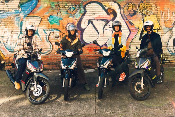 Yamaha Crypton Finn dijual di Kolombia