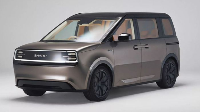 detail tampilan Sharp LDK+