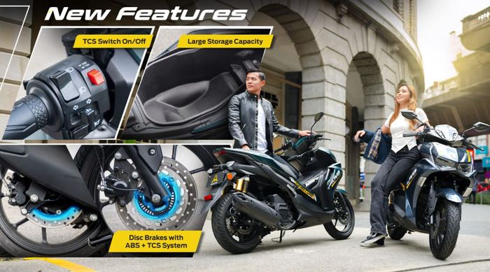 fitur baru di Aveta Nova 160 SE