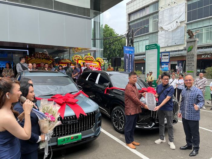Seremoni peresmian dealer Jaecoo MAS Kelapa Gading