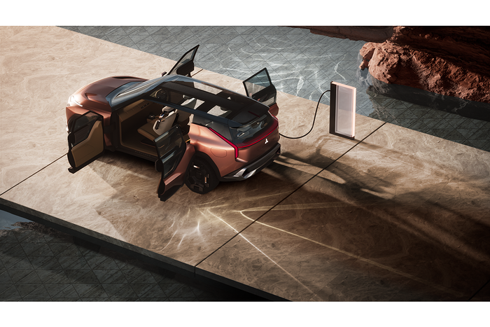 Mitsubshi Elevance Concept, sebuah SUV Crossover Elektrik baruyang debut di Japan Mobility Show 2025