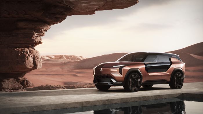 Mitsubishi Elevance Concept yang diluncurkan di Japan Mobility Show 2025