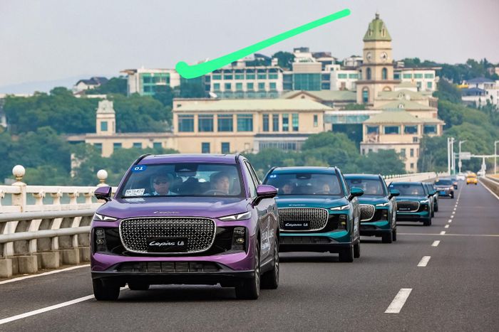 Perjalanan LEPAS L8 sejauh lebih dari 900 kilometer dari Shanghai, Suzhou, Moganshan, hingga Wuhu China dalam agenda Chery International User Summit 2025