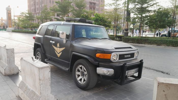 Toyota FJ Cruiser jadi mobil patroli di Madinah