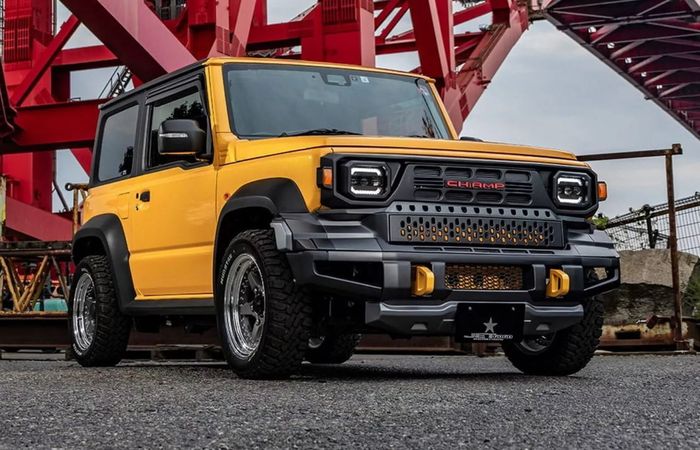 detail tampilan Suzuki Jimny CH:AMP