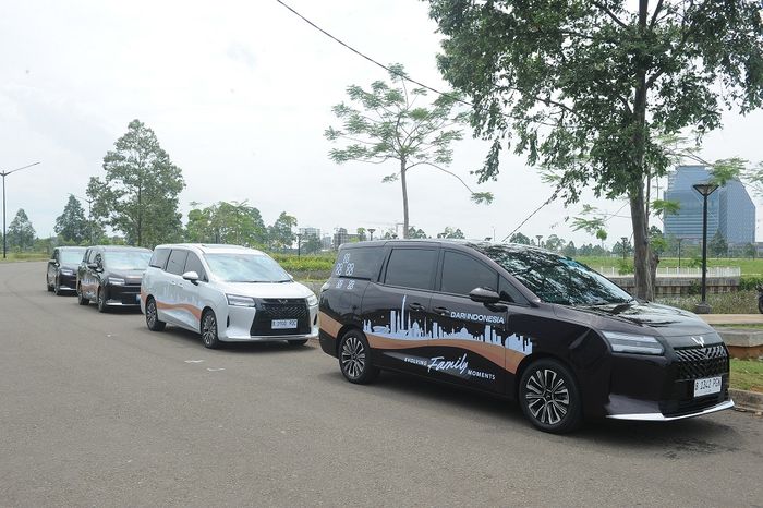 Wuling Darion EV dan PHEV dengan tagline 'DIbangun di Indonesia Untuk Anda'