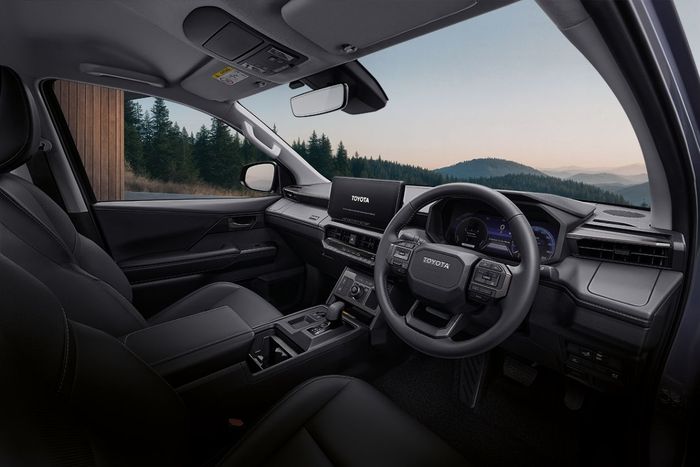 Interior Toyota Hilux Travo-e