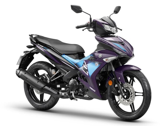 detail tampilan Yamaha Y15ZR 2026 Aqua Violet
