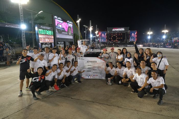 TOYOTA GAZOO Racing Indonesia (TGRI) sapi bersih gelar juara