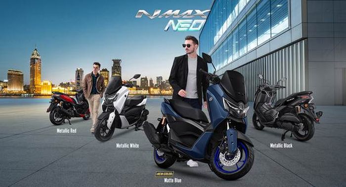 Matte Blue jadi pilihan warna baru di Yamaha NMAX NEO