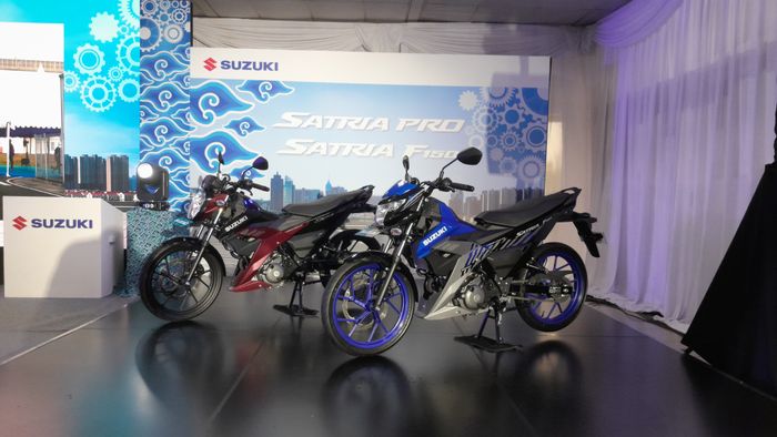 Suzuki satria yang akan diekspor ke ASEAN