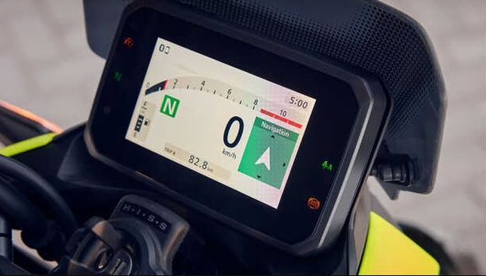 panel instrumen Honda CB500 Hornet E-Clutch 2026