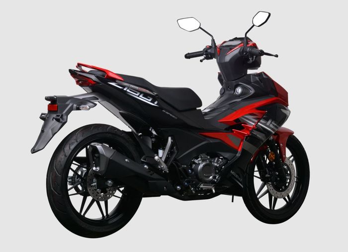 bagian belakang Modenas Z15GT