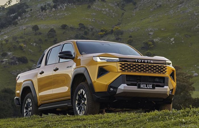 detail tampilan Toyota Hilux generasi ke-9