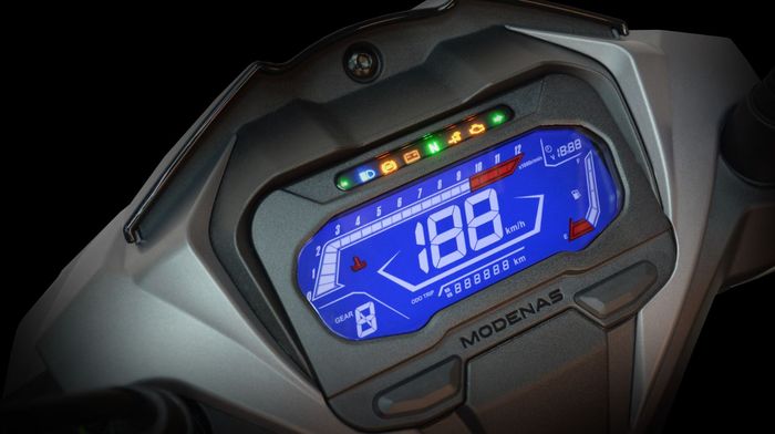 panel instrumen digital Modenas Z15GT
