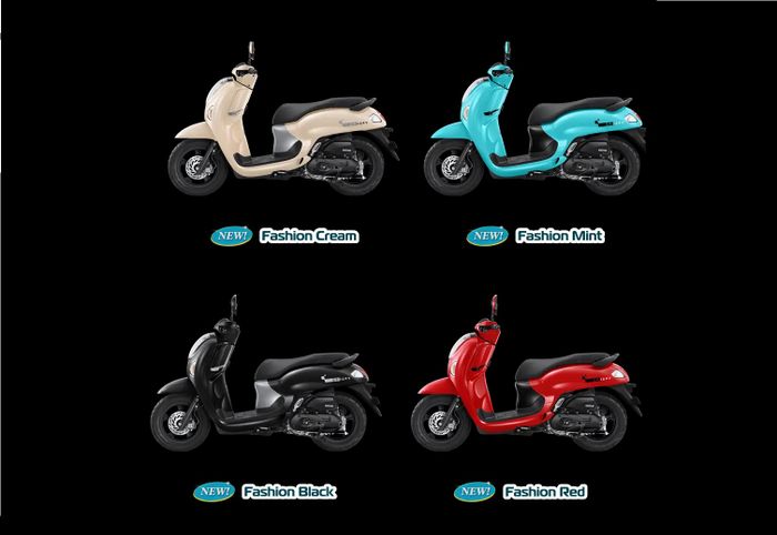 Pilihan warna baru Scooopy