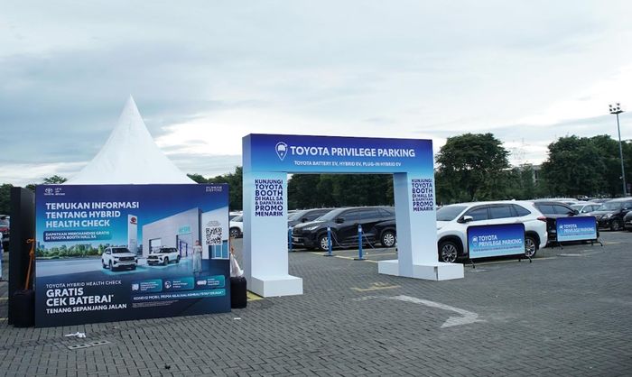 Toyota Parking Privilege di Area Hall 10, ICE BSD