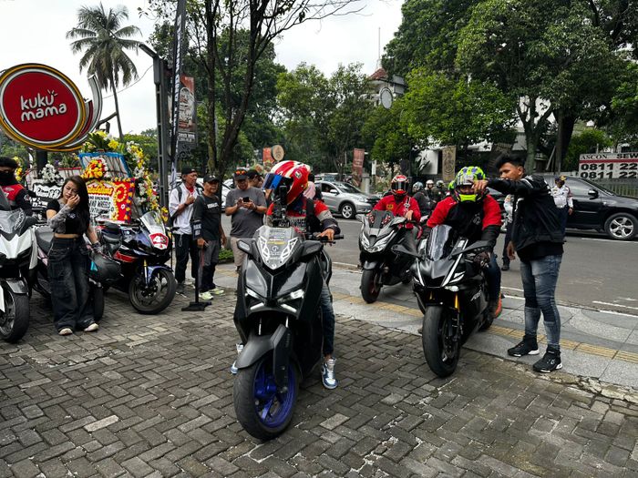 Acara Grand Opening Toko Rabbit and Wheels diserbu Bikers Bandung 