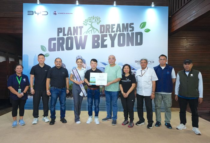 Program CSR bertajuk 'Plant Dreams Grow Beyond' yang dilakukan BYD Indonesia dan komunitas Beyond