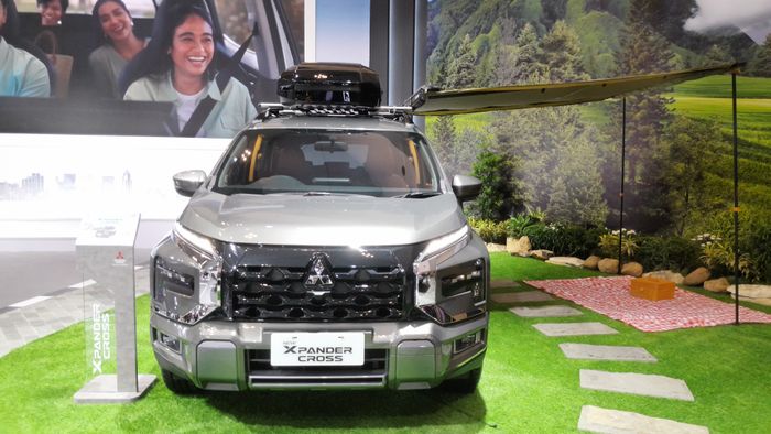 Tampilan Mitsubishi Xpander Cross di GJAW 2025