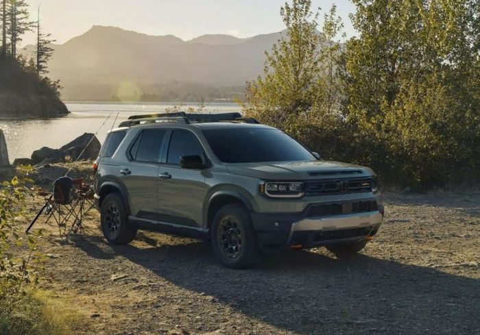 detail tampilan Honda Passport 2026