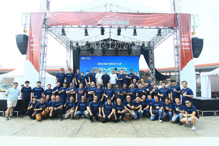 BEYOND, komunitas pemilik dan penggemar mobil listrik BYD