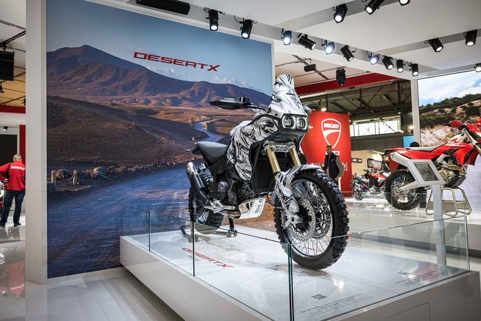 Prototipe Ducati DesertX 2026 di EICMA 2026