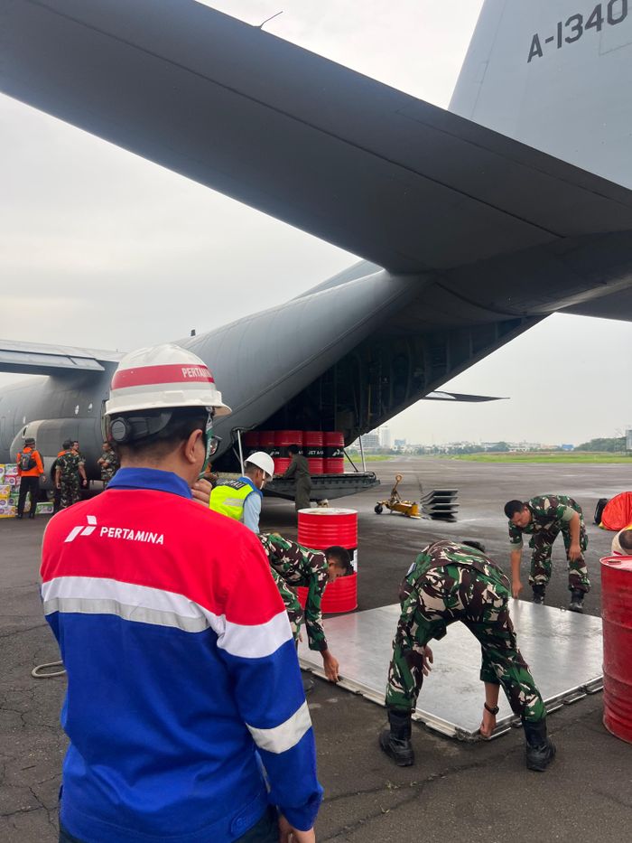 Bantuan avtur dan dexlite untuk percepatan bantuan bencana alam