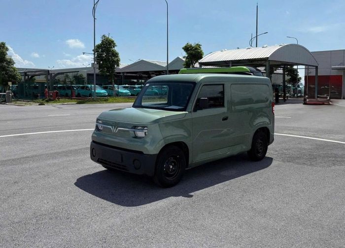 Penampakan VinFast EC Van prototipe.