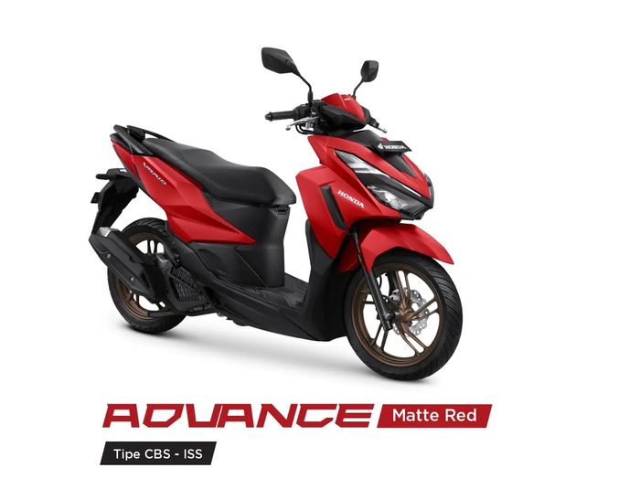 Vario 125 Advance Matte Red