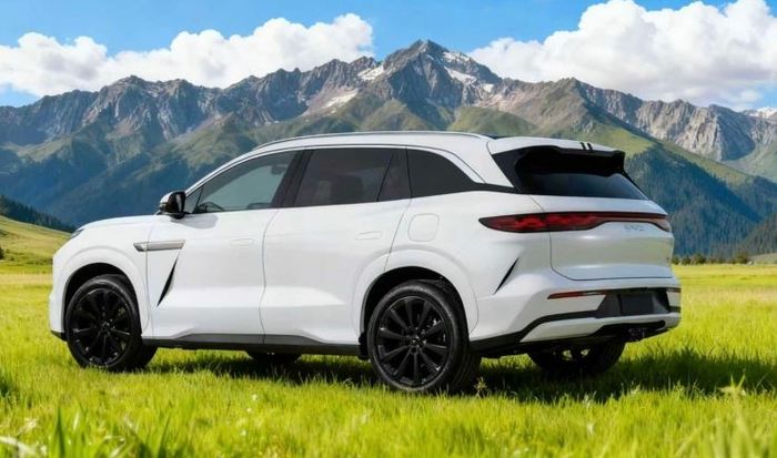 bagian belakang BYD Atto 8