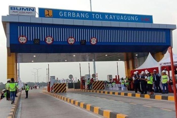 Gerbang tol Kayu Agung