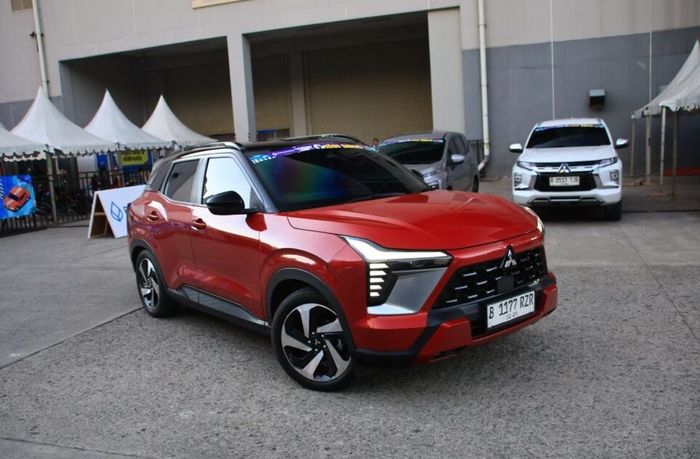 Mitsubishi menyediakan unit tes drive di GJAW 2025