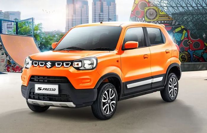 detail tampilan Suzuki S-Presso