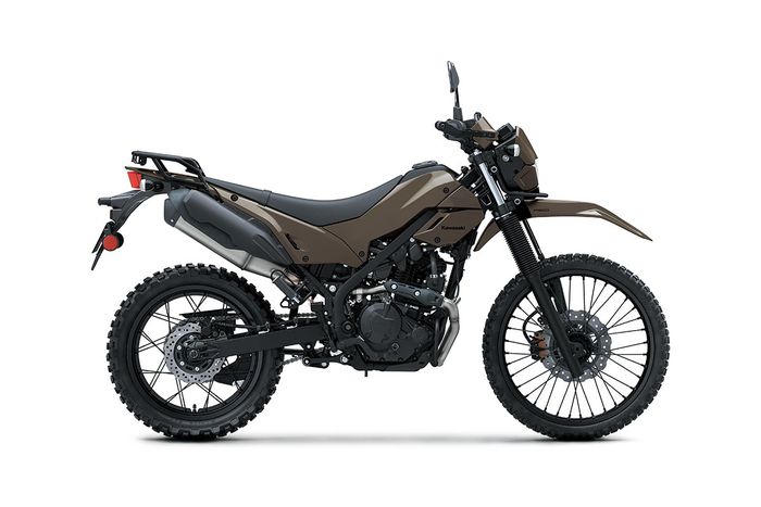 Kawasaki KLX230 DF diklaim cocok untuk jalur aspal maupun off-road